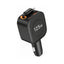Hexibii 125W laptop Car Charger with Retractable Cable, 1-Port with 65w PD/PPS, 2-Port Fast Charger with 30W PD USB-C, USB-A, Cigarette Lighter Adapter for laptop,iPhone 17/16/15, Galaxy S25/S24, iPad, GPS, 12V Car Accessories
