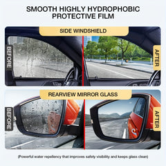 Glass Coating Spray, Ultra Hydrophobic Coating For Car Windshields, Shower Doors & Mirrors, Enhances Visibility In Rain