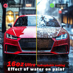 Advanced Ceramic Coating for Cars, Automotive Detailing Spray - Maximum Gloss & Shine – Extremely Hydrophobic – Unmatched Slickness, Long-Term Protection for Cars, Boats, Motorcycle & More