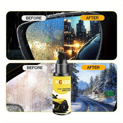 Glass Coating Spray, Ultra Hydrophobic Coating For Car Windshields, Shower Doors & Mirrors, Enhances Visibility In Rain