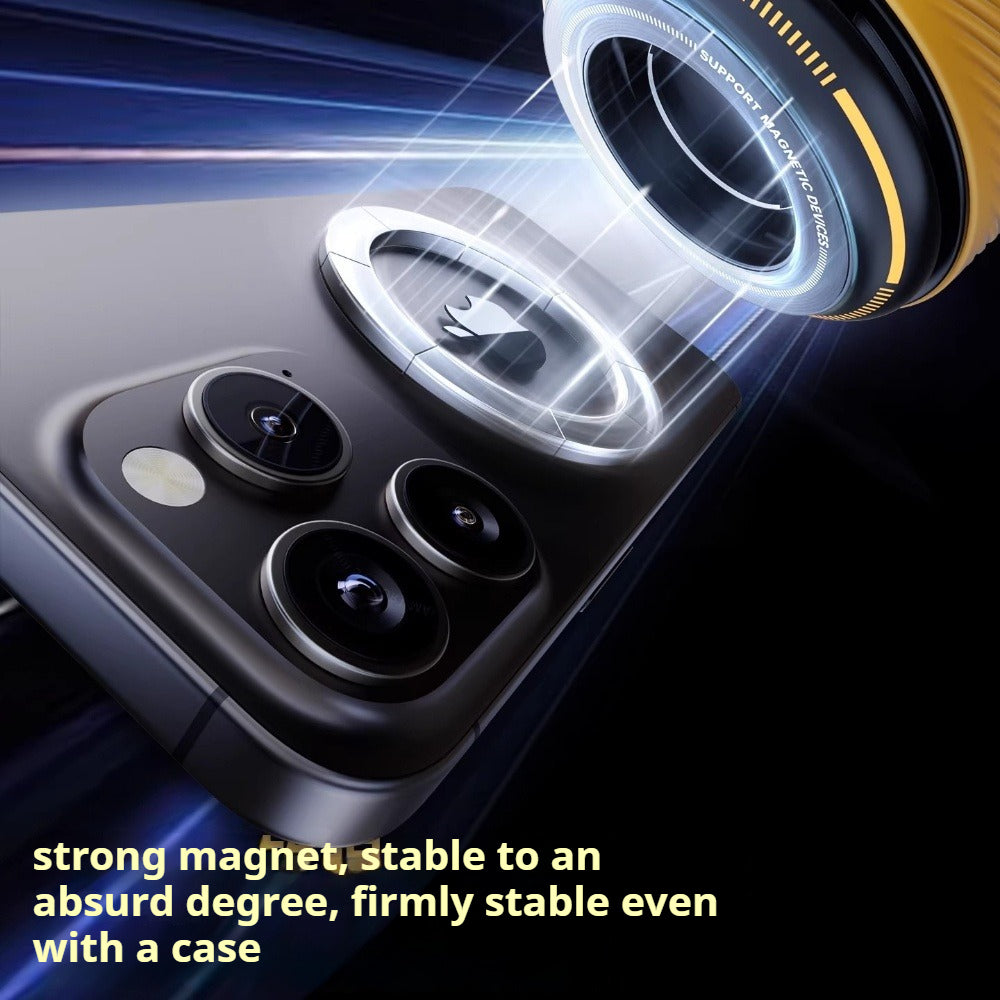 2026 New Car Phone Holder | Vacuum Suction & Magnetic Mount for Navigation