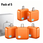 HEXIBII 140W Physical-Disconnect Battery Guard, Anti-Overcharge Protection for Safe Overnight Charging, Smart Auto Stop Charging Protector , Universal for Phones, Laptops & Tablets, Full Battery Auto Disconnect, Overcharge Protection