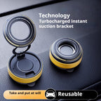 2026 New Car Phone Holder | Vacuum Suction & Magnetic Mount for Navigation