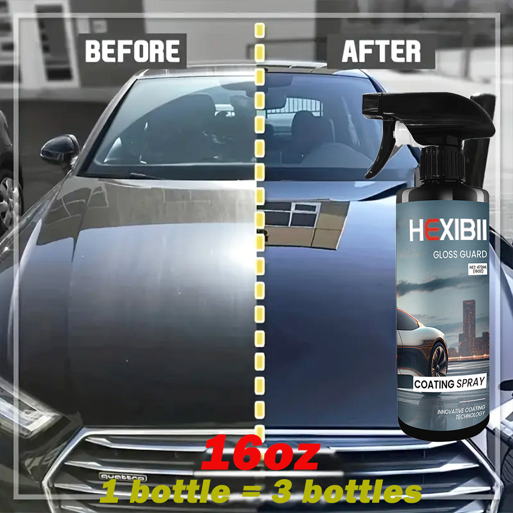 Advanced Ceramic Coating for Cars, Automotive Detailing Spray - Maximum Gloss & Shine – Extremely Hydrophobic – Unmatched Slickness, Long-Term Protection for Cars, Boats, Motorcycle & More