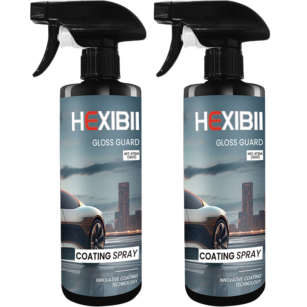 Coating For Cars, 16 Oz/Bottle - Hydrophobic Ceramic Car Wax Spray With Added UV Protection - Long Ladting Shiny Car Care