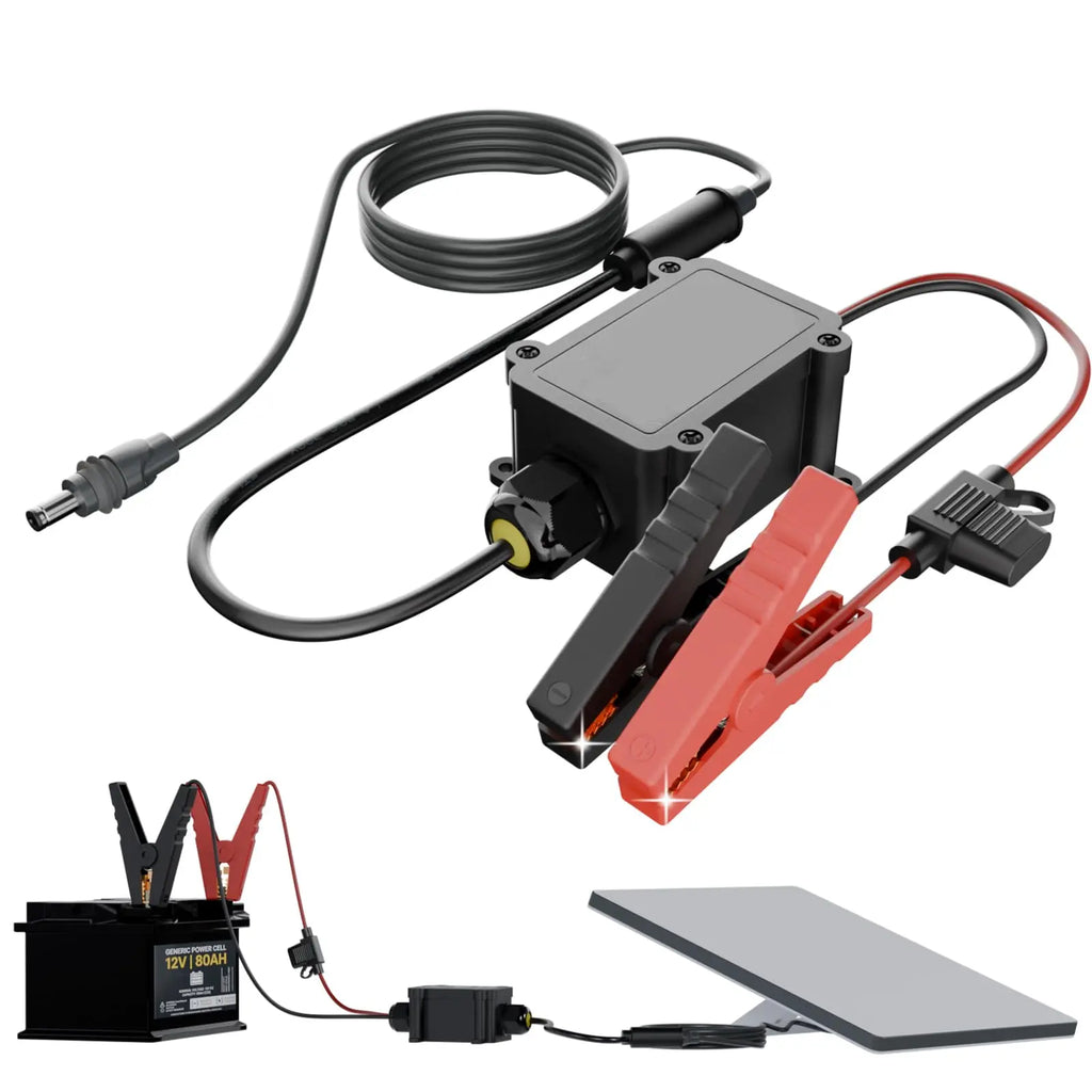 Starlink Mini Battery Adapter Conversion Kit with Boost Module, 12/24V DC Input Step-Up to 30V 3.5A, 105W Stable Continuous Output, 9.8FT DC Cable, IP68 Rated (TikTokShopBackToSchool)