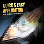 HEXIBII 8.5oz Car Headlight Restoration Kit - Automotive Headlight Oxidation Yellowing Scratches Blurring Remover, Headlight Refurbishment Repair Agent
