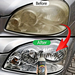 HEXIBII 8.5oz Car Headlight Restoration Kit - Automotive Headlight Oxidation Yellowing Scratches Blurring Remover, Headlight Refurbishment Repair Agent