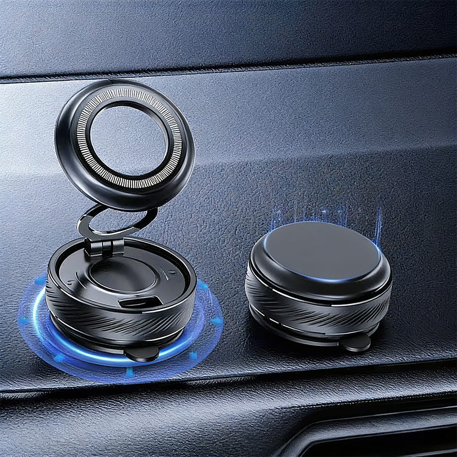 2026 New Car Phone Holder | Vacuum Suction & Magnetic Mount for Navigation