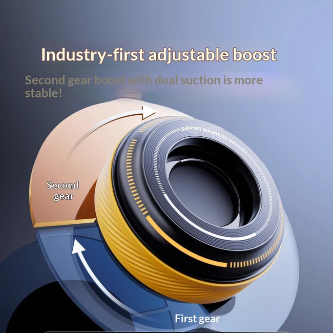 2026 New Car Phone Holder | Vacuum Suction & Magnetic Mount for Navigation Hover Image