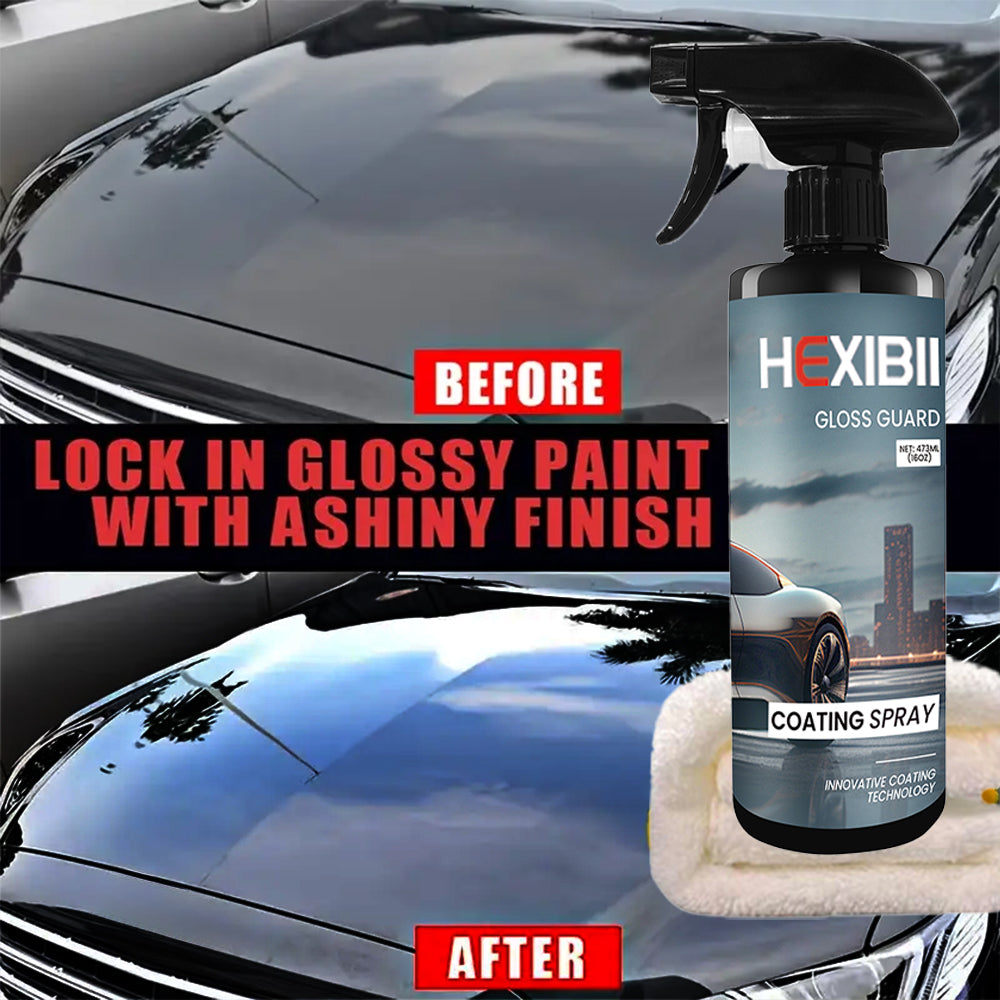 Advanced Ceramic Coating for Cars, Automotive Detailing Spray - Maximum Gloss & Shine – Extremely Hydrophobic – Unmatched Slickness, Long-Term Protection for Cars, Boats, Motorcycle & More