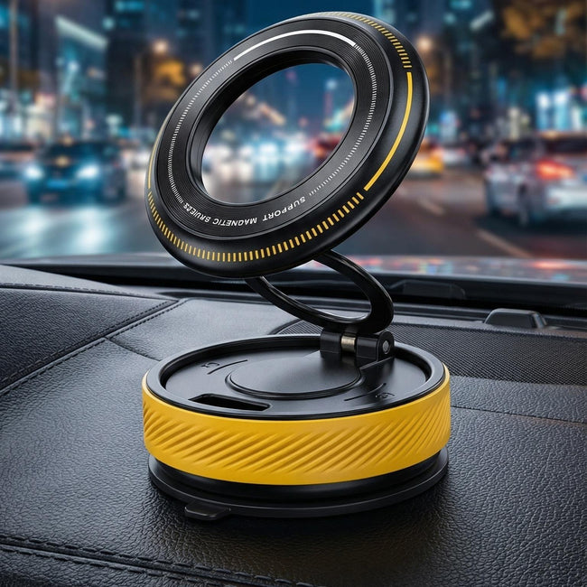 2026 New Car Phone Holder | Vacuum Suction & Magnetic Mount for Navigation Hover Image