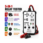 12V-24V Battery Relay Tester - Automotive Voltage Tester with LED Indicator, Copper Wire Digital Electronic Repair Tool for Fast Car Circuit Troubleshooting & Repair (Father's Day Gift, Summer Wins, Summer Finds), Digital Automotive Tester tiktokshopbackt