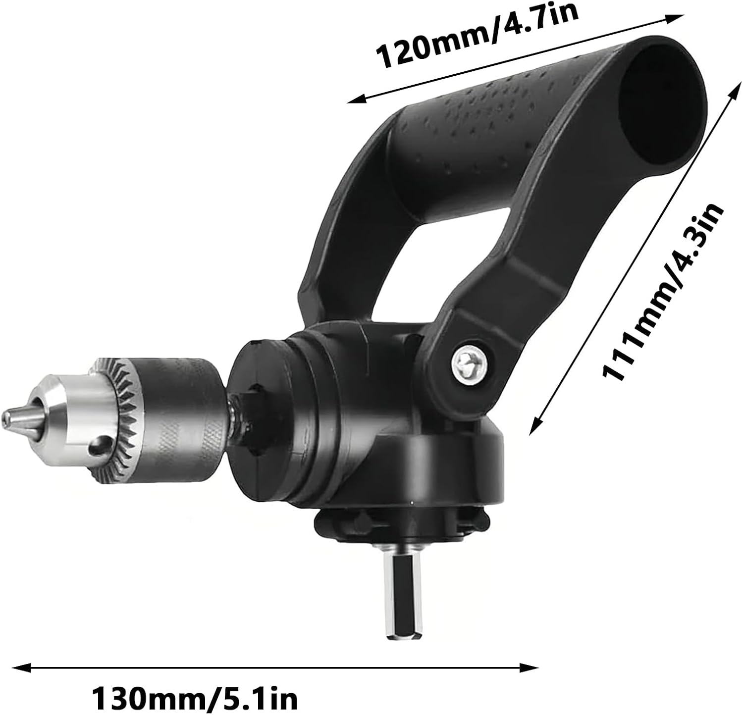 Generic Right Angle Drill Attachment, 90 Degree Drill Adapter, Convert Cordless Drills to Angle Grinders, Durable, Universal Adapter, Safety Grinder Guard