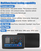 Upgraded QDB-5A Ignition Coil Tester Automotive Actuator Drive Tool for Ignition Coil Fuel Injector Solenoid Valve Stepper Motor Diagnostic Testing Equipment