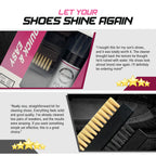 Multipurpose foaming cleaner,Shoe Cleaner Kit for Sneaker, foam cleaner for car,Cleaning Kit, Sneaker 5.3Oz with 2 Brush & Microfiber Towel Included, Shoe, Suede, Boot, Canvas, PU, Fabric, etc,Clear