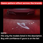 HEXIBII Compatible with LED License Plate Light for Tesla BMW Audi Volkswage Models, Rear Trunk Light with Stylish Projection Feature ,motherdaygift,Decorative lights (Trust in God , love,Valentine's Day gift ),back to school,back to school haul