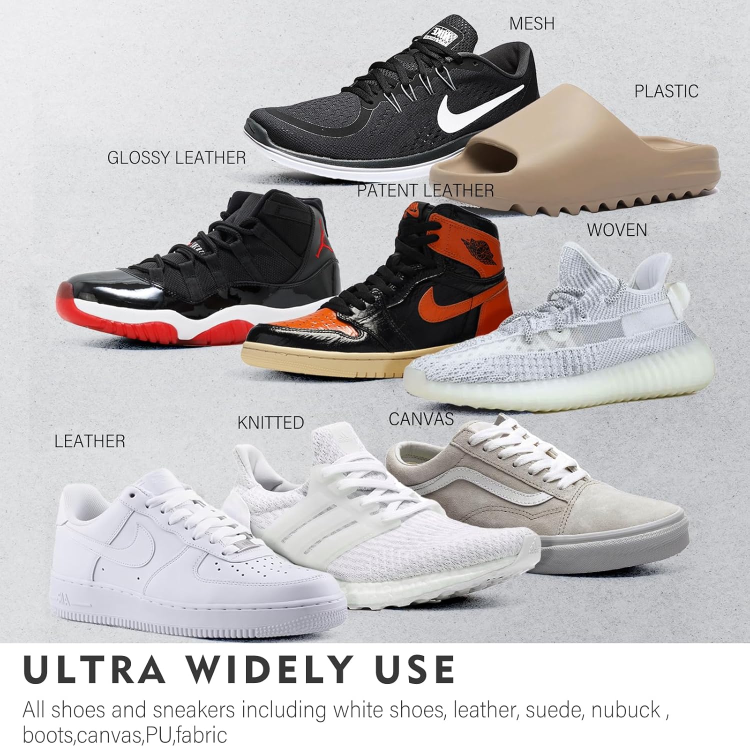 Multipurpose foaming cleaner,Shoe Cleaner Kit for Sneaker, foam cleaner for car,Cleaning Kit, Sneaker 5.3Oz with 2 Brush & Microfiber Towel Included, Shoe, Suede, Boot, Canvas, PU, Fabric, etc,Clear