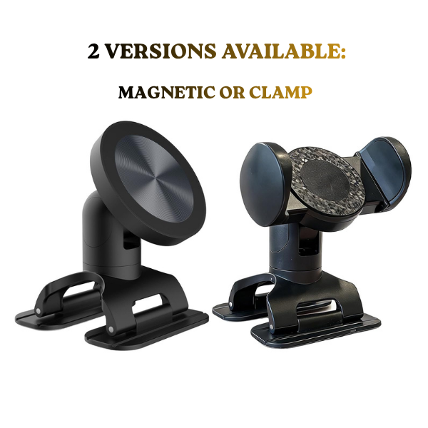 360 Degree Rotating/Clip on Car Phone Holder Universally ABS Phone Mount for Secure Handfree Driving Holder for Car