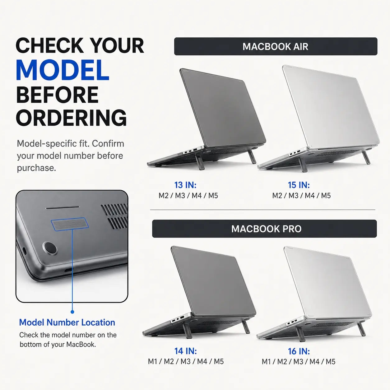 Ultra Slim Matte MacBook Case with Foldable Kickstand, Anti-Fingerprint Shockproof Protective Hard Shell Cover for MacBook Air / Pro