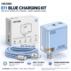 Blue / Charger & Emarker Cable Kit