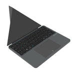 Portable Wireless BT Foldable Keyboard New Detachable Leather Stand for Tablet Phone Touch Typing Mini Keyboard with Ergonomic Design