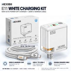 White / Charger & Emarker Cable Kit
