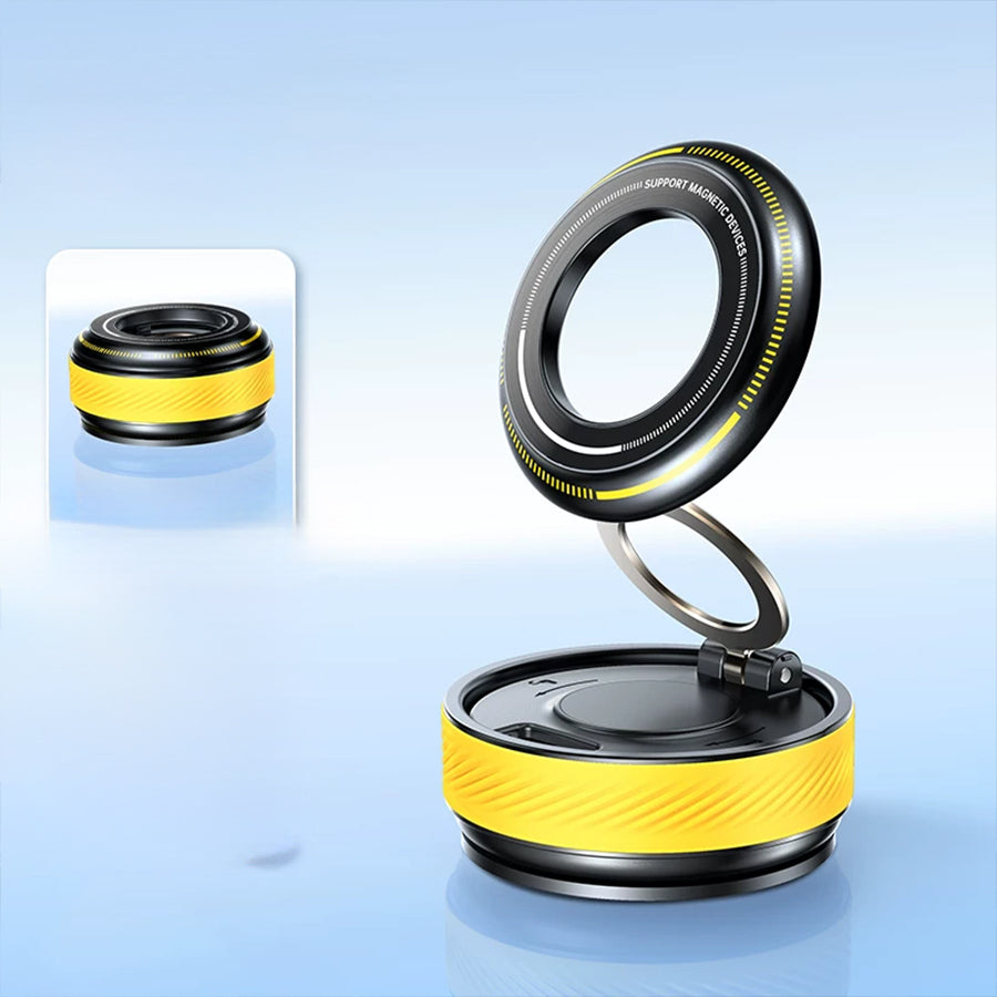 2026 New Car Phone Holder | Vacuum Suction & Magnetic Mount for Navigation