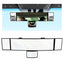 15" Rear View Mirror with Baby Mirror, Panoramic Anti-Glare Wide Angle Convex
